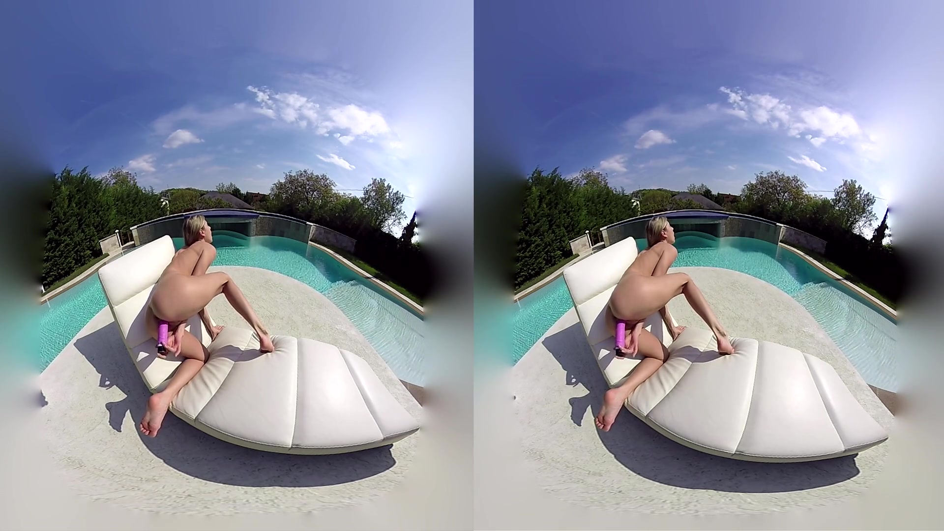 Gina Gerson in Gina Gerson Plays by the Pool - VirtualPornDesire