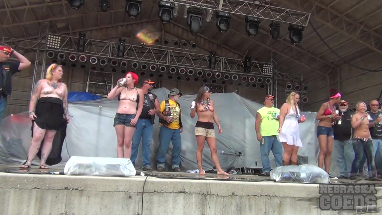 Abate Of Iowa 2015 Freedom Rally Thurday First Strip Contest Of The Weekend - NebraskaCoeds