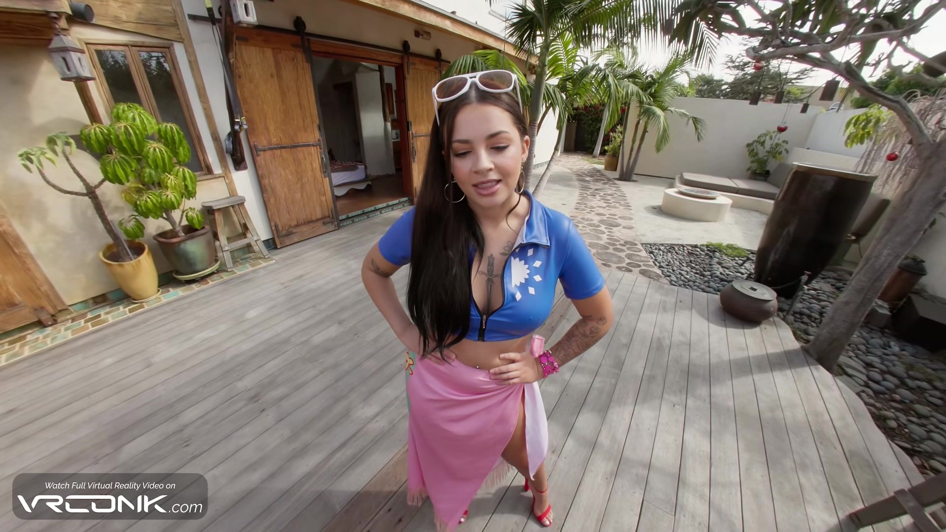 VR Conk Sexy Bella Luna fucks hard In One Piece Nico Robin Parody HD Porn pt3