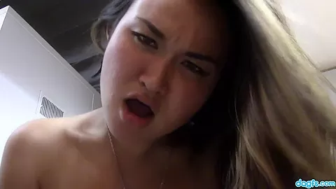 Cute asian Gina need a big dick