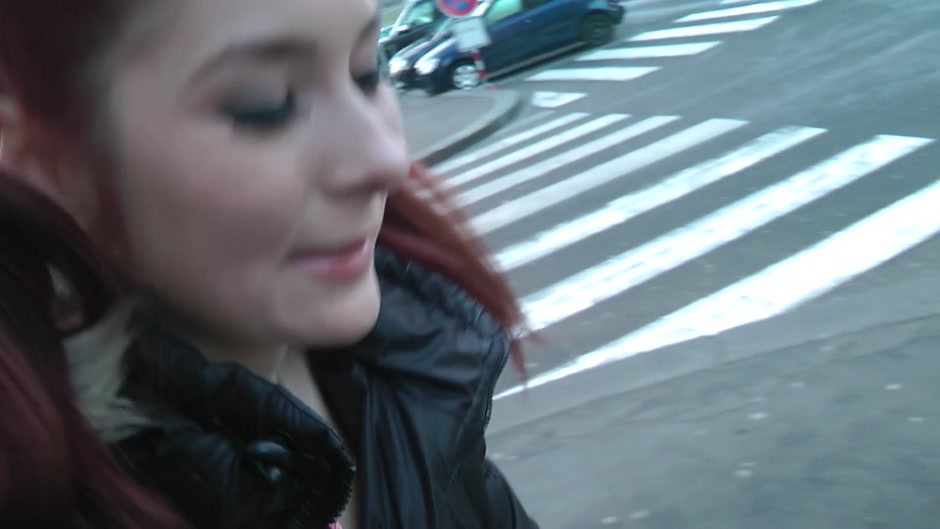 Hot slut Kattie Gold gets fucked in a public place
