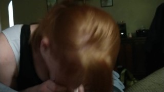 A sloppy sexy blowjob for hubby