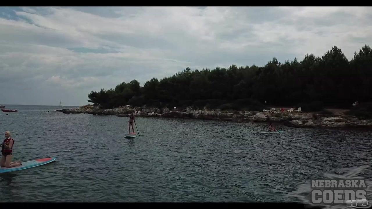 Naked Beach Day On Vacation In Croatia Enjoying Sun On Both Ingrida And Miss Pussycat