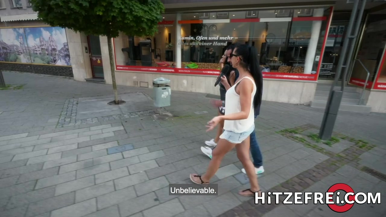 HITZEFREI Busty German MILF Jacky Lawless Ass Fucked Outdoors
