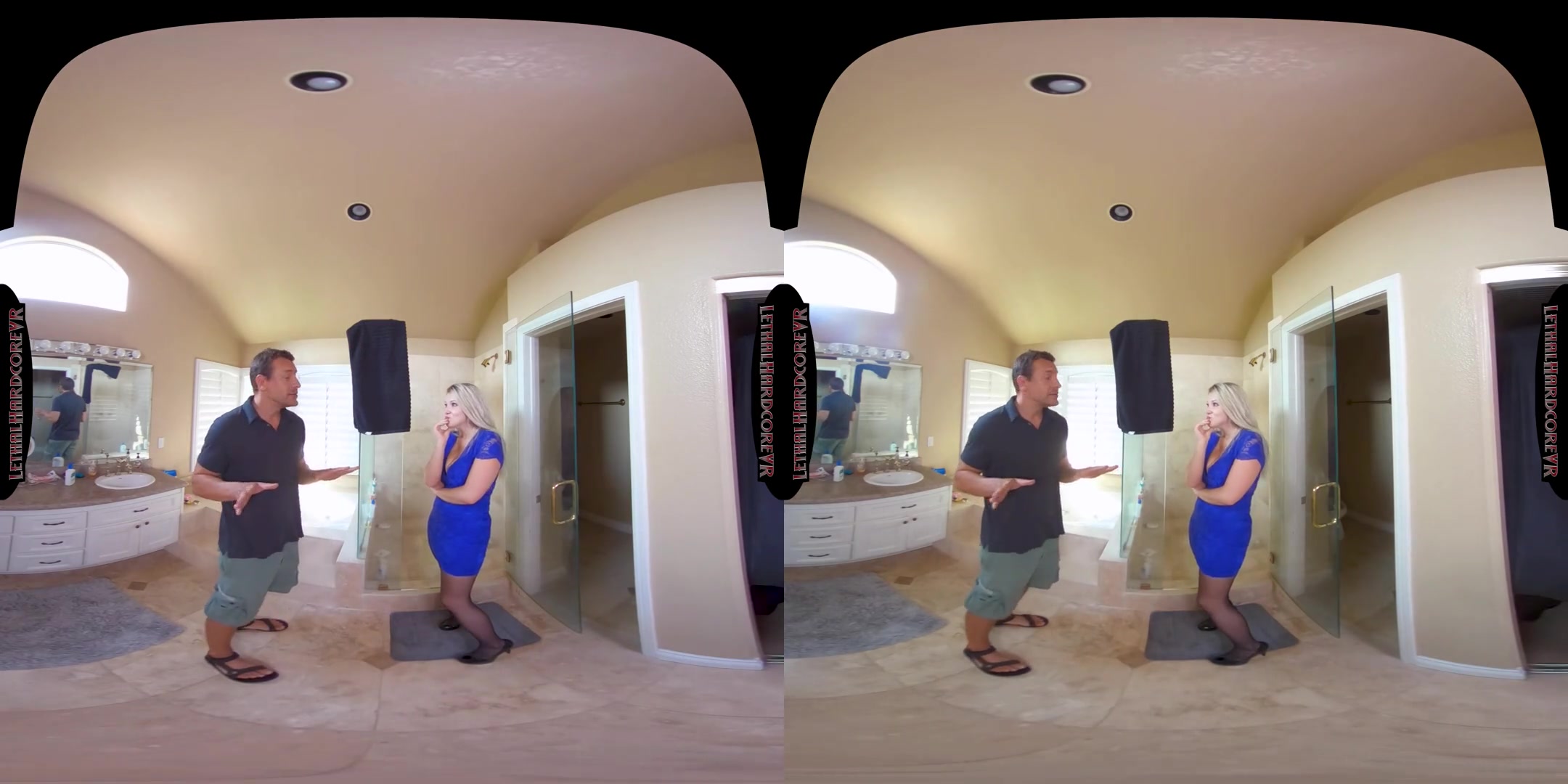Getting Out Of Trouble - Slutty BBW with Huge Tits Fucks You in VR