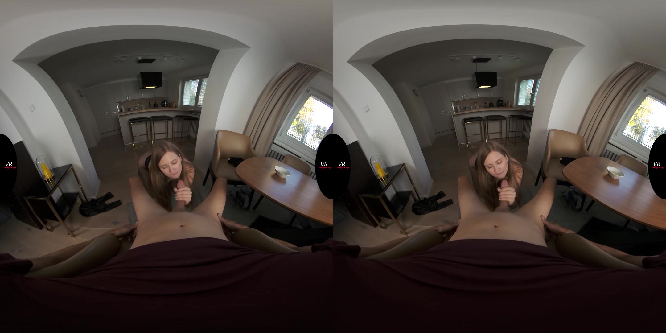 Stella Sucks You Off Right Before The Party - Pornstar Stella Cardo Virtual Reality Blowjob Edging HD