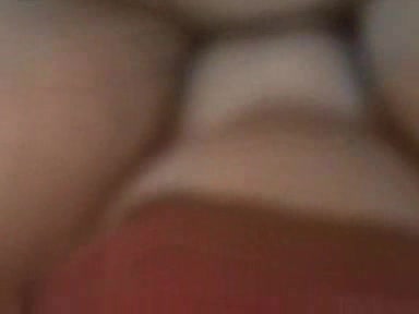 Fat girl sucking and fucking on a pierced cock in public