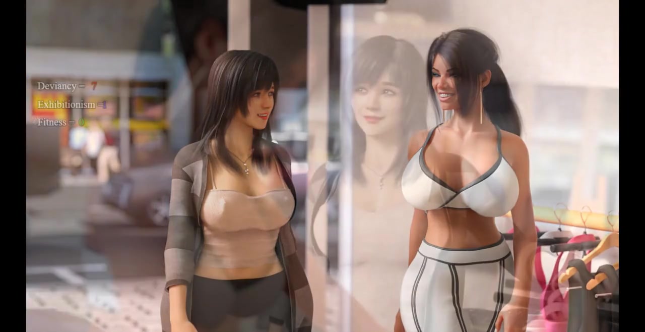 Lisa Two Sexy Ass Girls In The Clothing Store Ep11