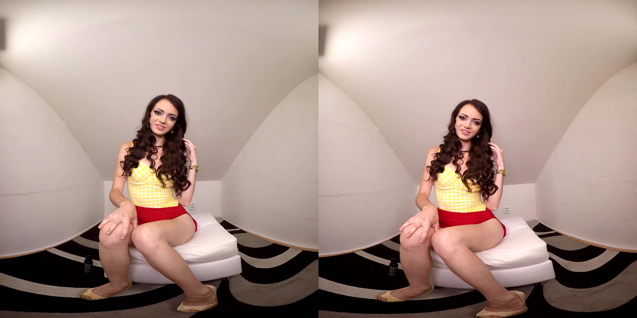 106 - Victoria - Cute Brunette Teen Amateur Toying