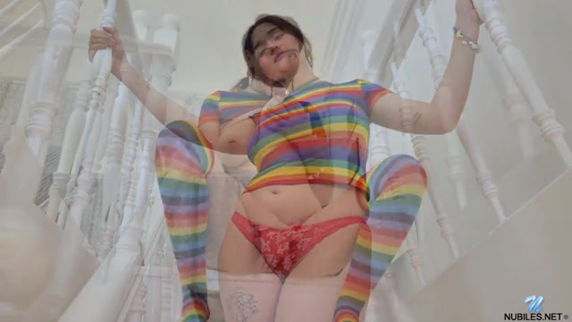 Alexa Black in Rainbow Babe - Nubiles