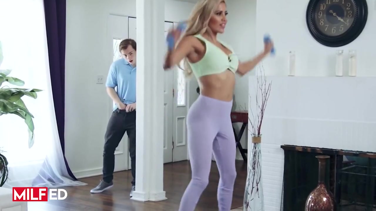 Free Premium Video Milfed - Smoking Hot Blonde Milf Gets A Big Surprise From Her Stepson With Caitlin Bell
