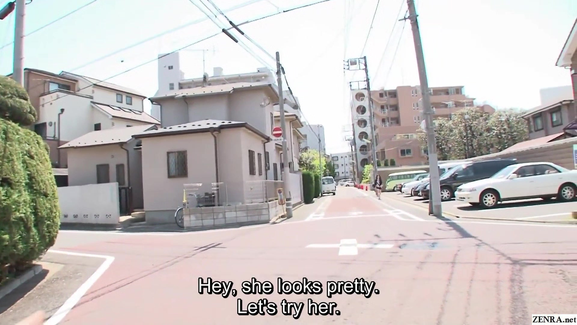 Japanese street pickup success story decided by a game of darts