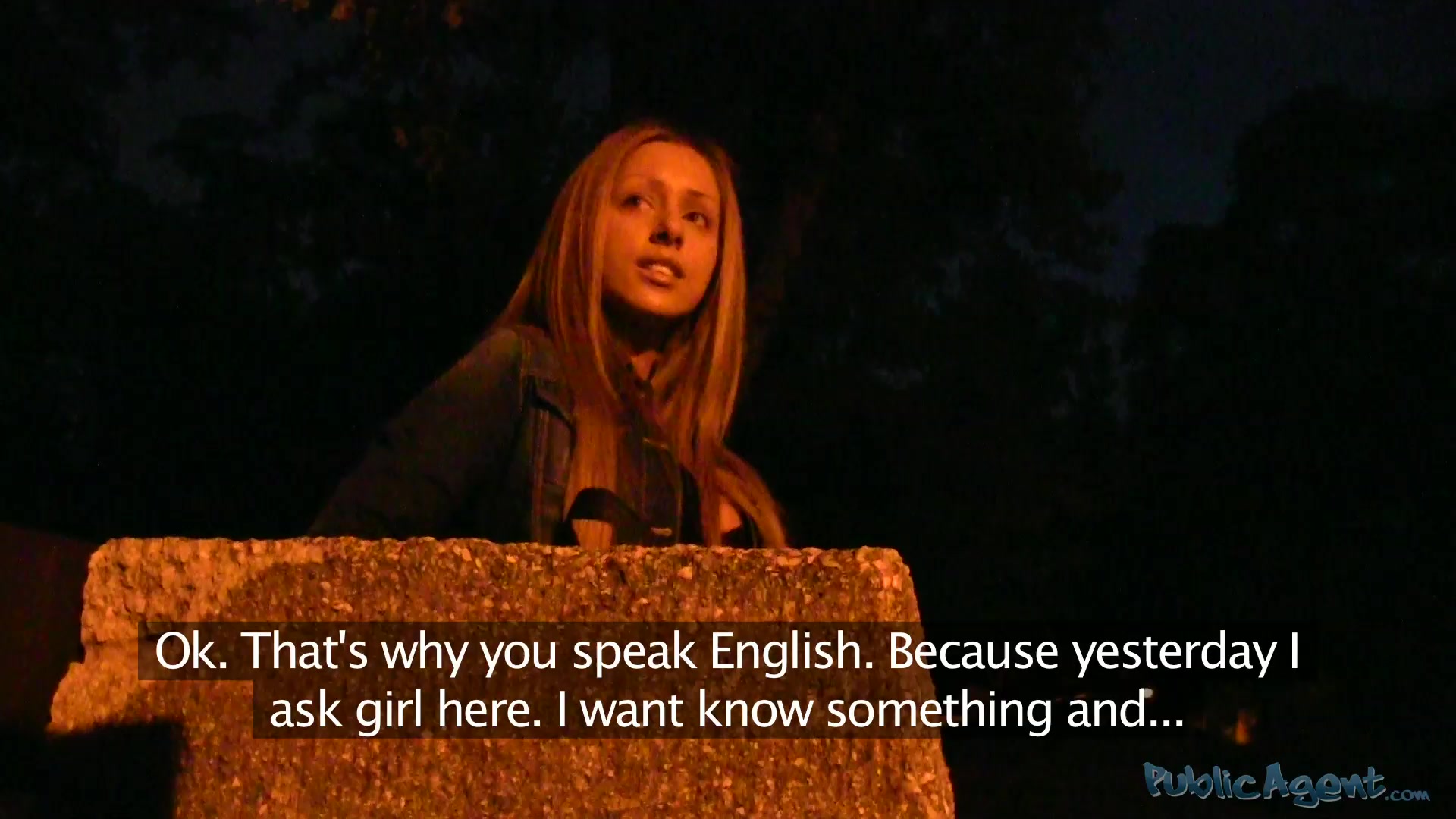 PublicAgent Movie Scene. Melanie