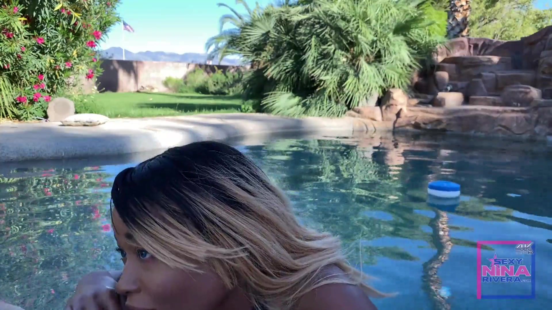 Don Whoe Drills My Wet Pussy In The Pool Pt1 - Sexynina