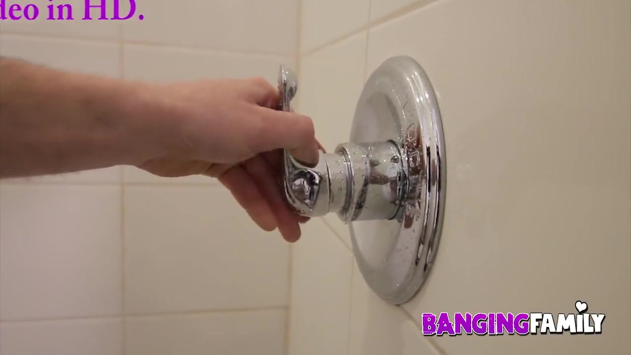 A Lucky Guy Fucks His Chubby Stepmom In The Bathroom