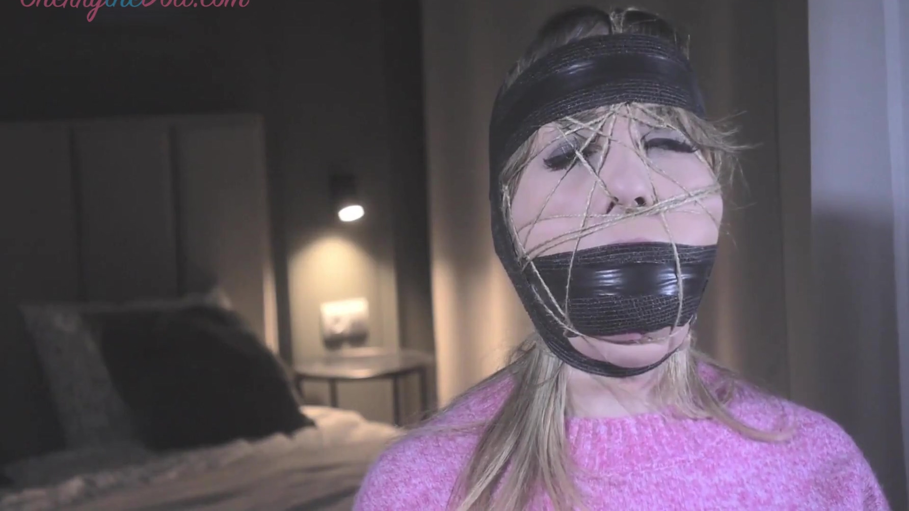 Cherry English And Cherry The Doll In Bondage Hood