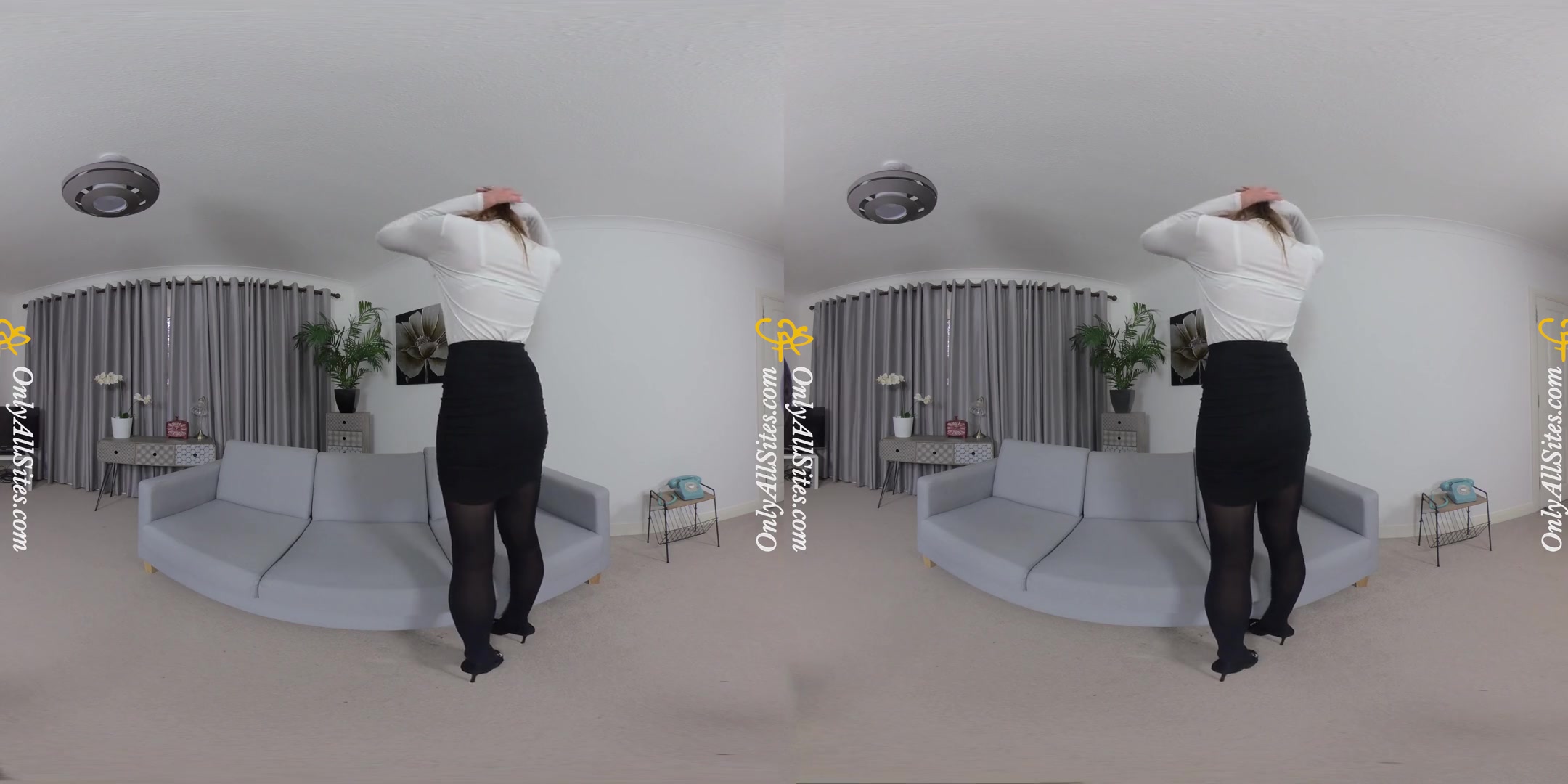 Elen E - Roll Neck; Cute redhead Stripping - SexLikeReal