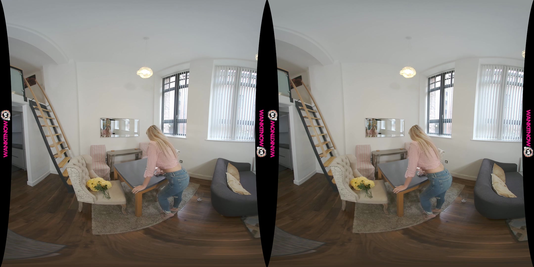 Wank Before Your Wife Gets Home featuring Amber Jayne - WankitNowVR