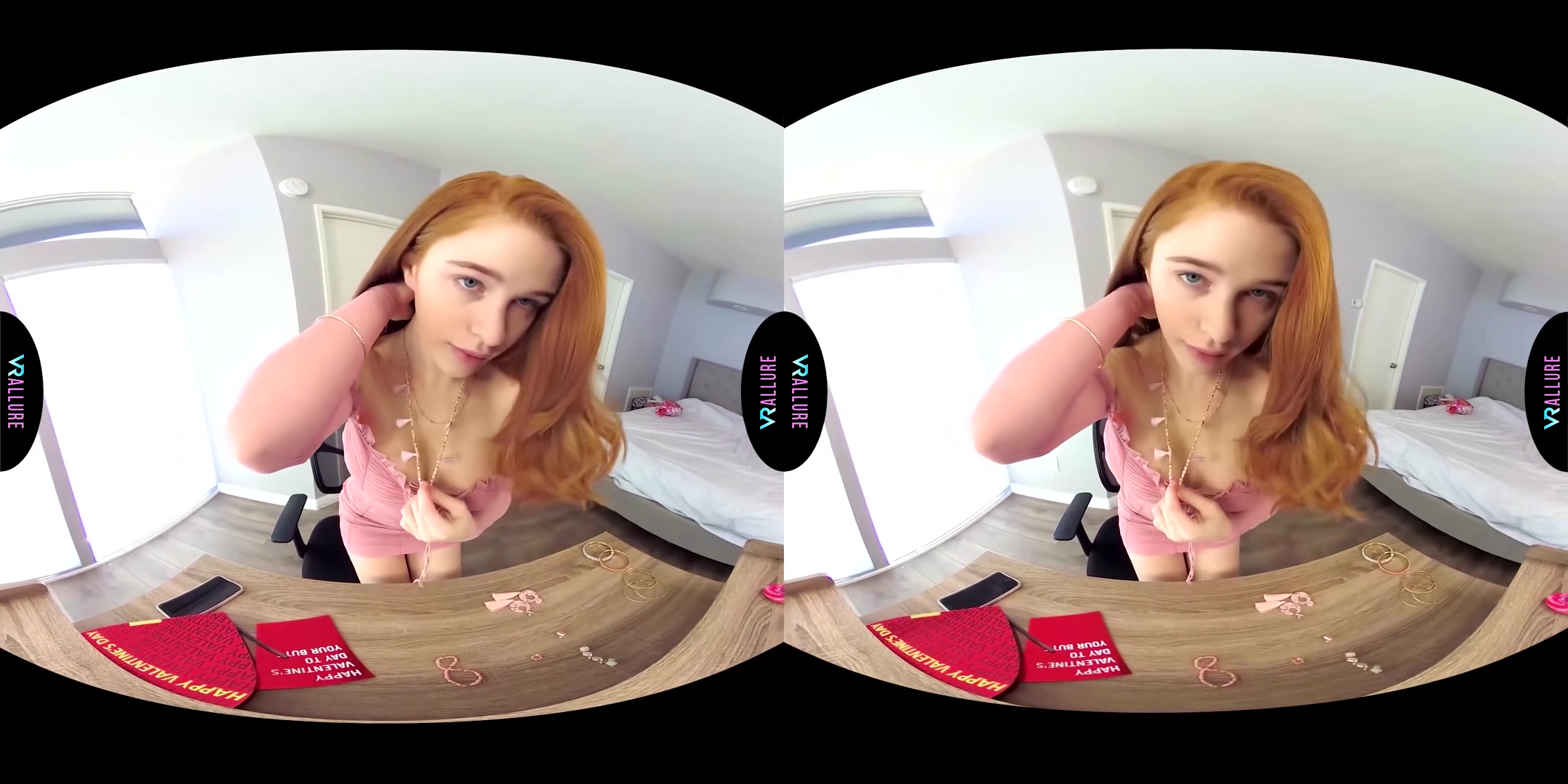 He Ditched Me On Valentine's Day! - Big Tits Redhead Amateur