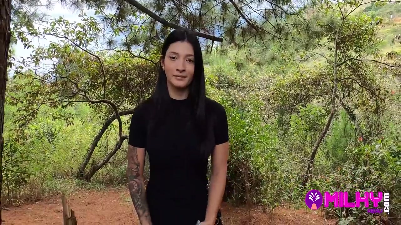 Offering Cash To Sexy Girl In The Forest In Exchange For Sex - Salome Gil