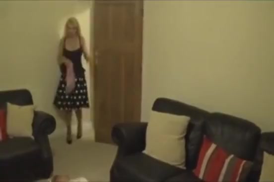 satin sissy maid under Mistresss skirts