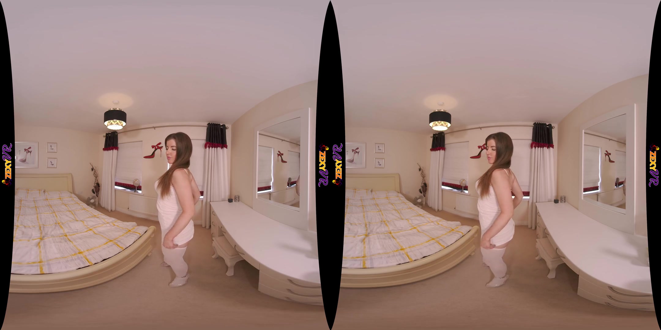 Dress Down - Big Tits Brunette Lexi - ZexyVR - SexLikeReal