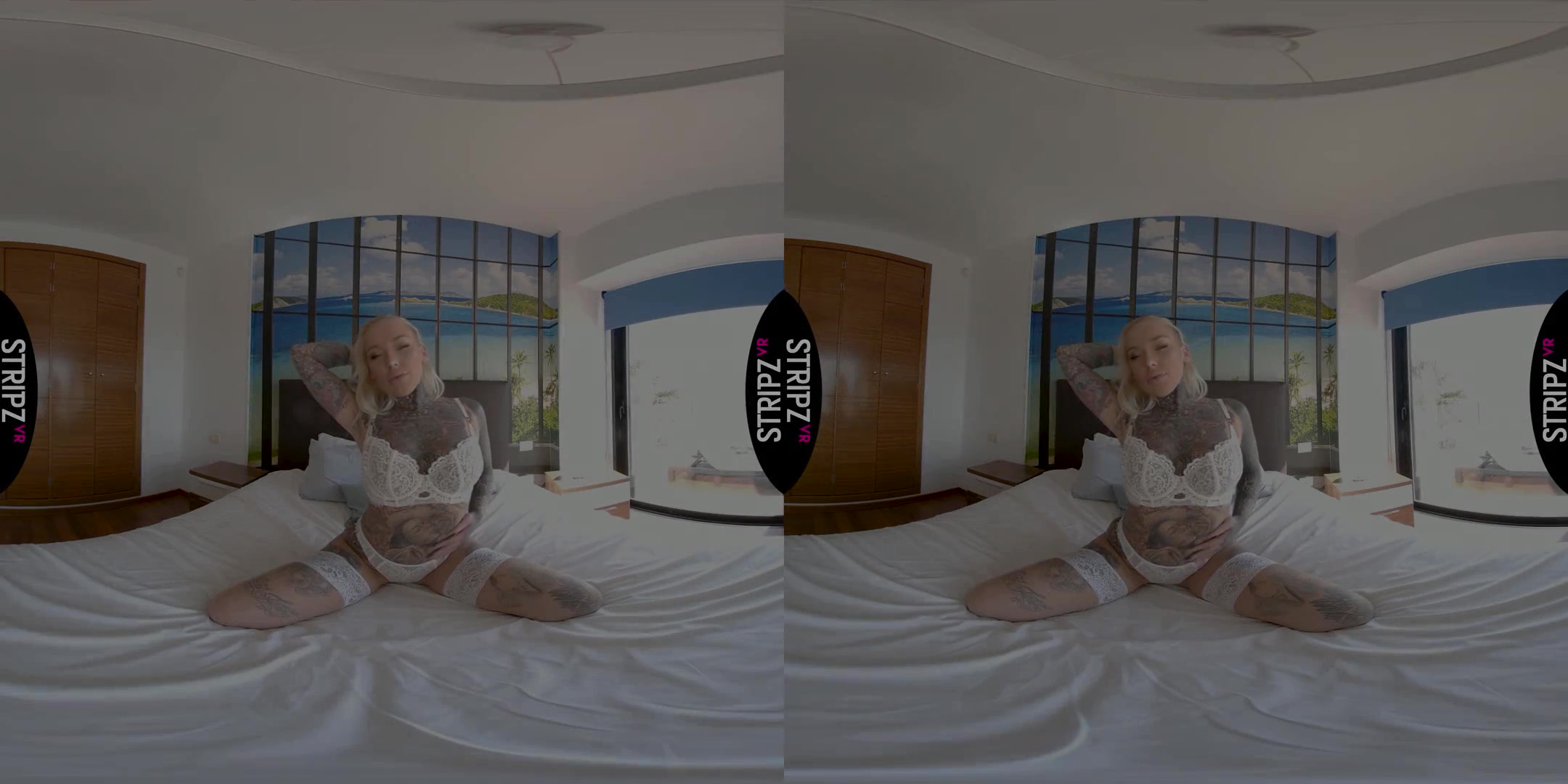 Sex Kitten - Tattooed Alt-Girl Solo Striptease - SexLikeReal