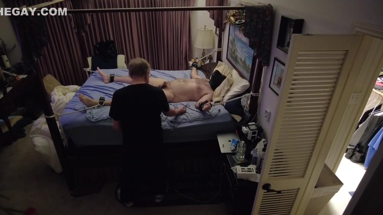 Sir G Bondage With Electro In My Ass And On My Balls