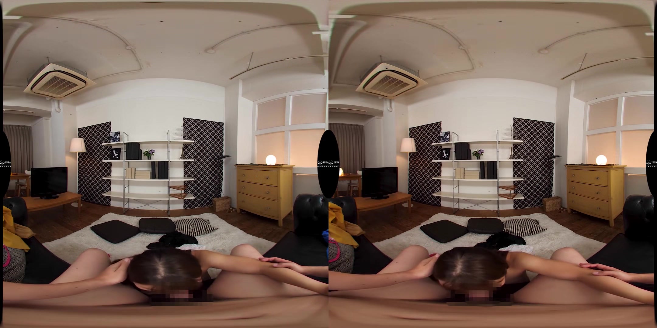 Huge Rainstorm, Soaked Tits, Wet Hair, and Passionate Sex - Busty JAV Idol Hardcore POV VR