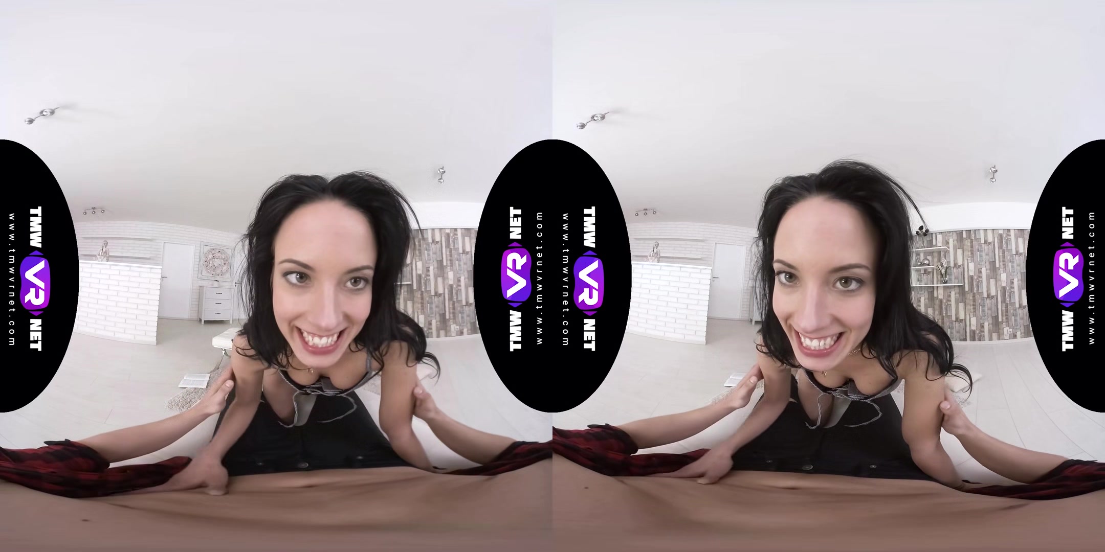 Horny Brunette Blows And Fucks A Fat Dick - Raven Haired Beauty Pov