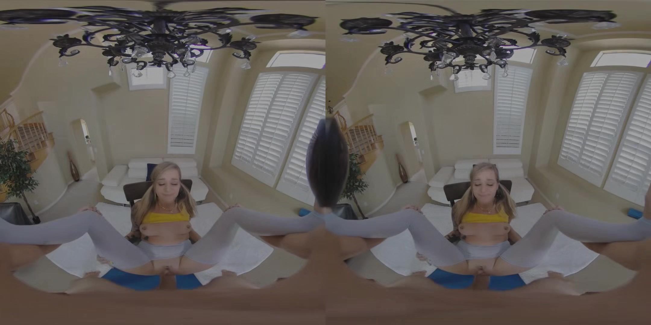 Rory Wants To Be Stretched By Her Trainer - Blonde with Tattoos Fucked Hardcore VR POV