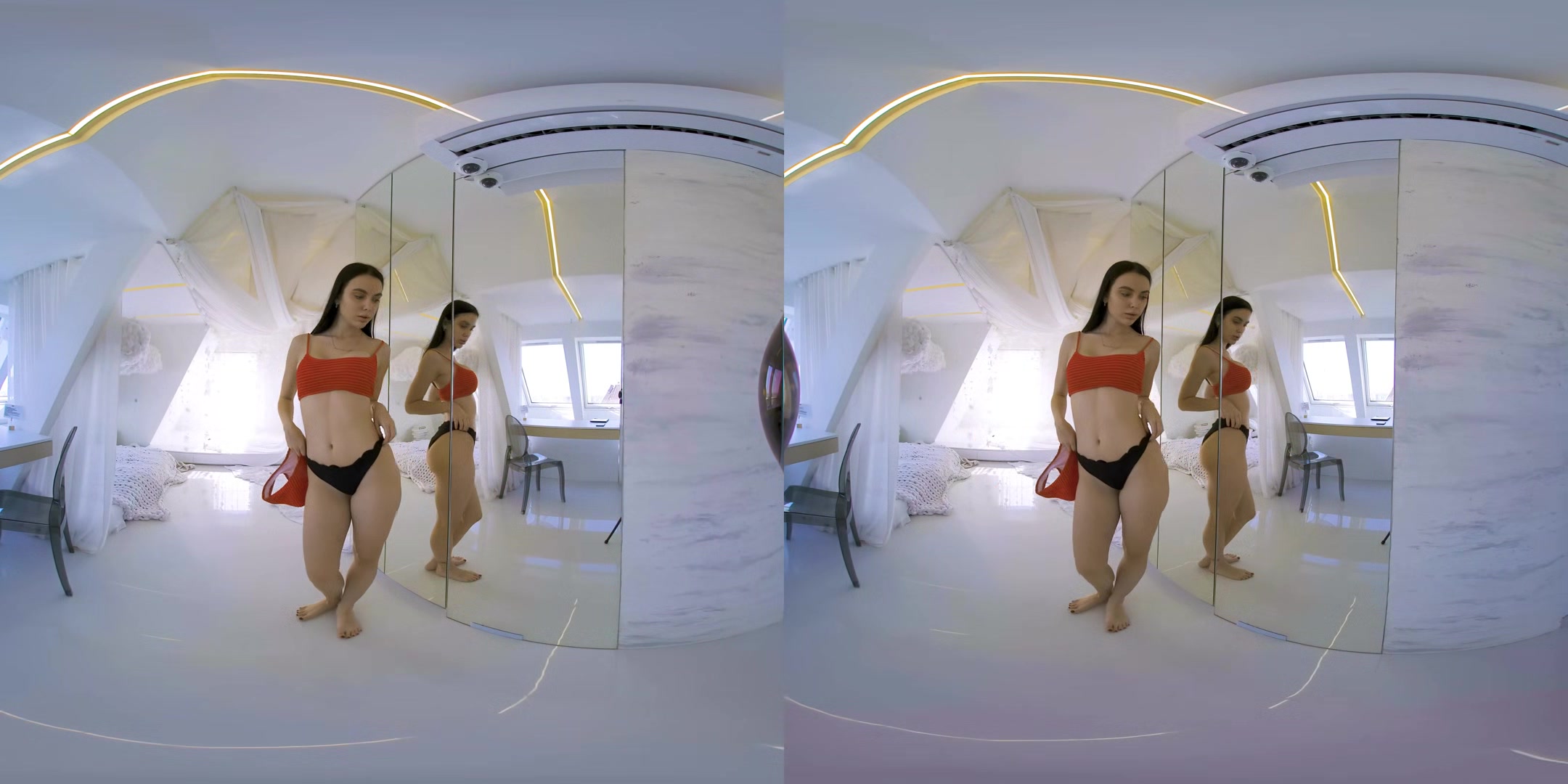 Anna Tries On Red Bikini - Vrsun