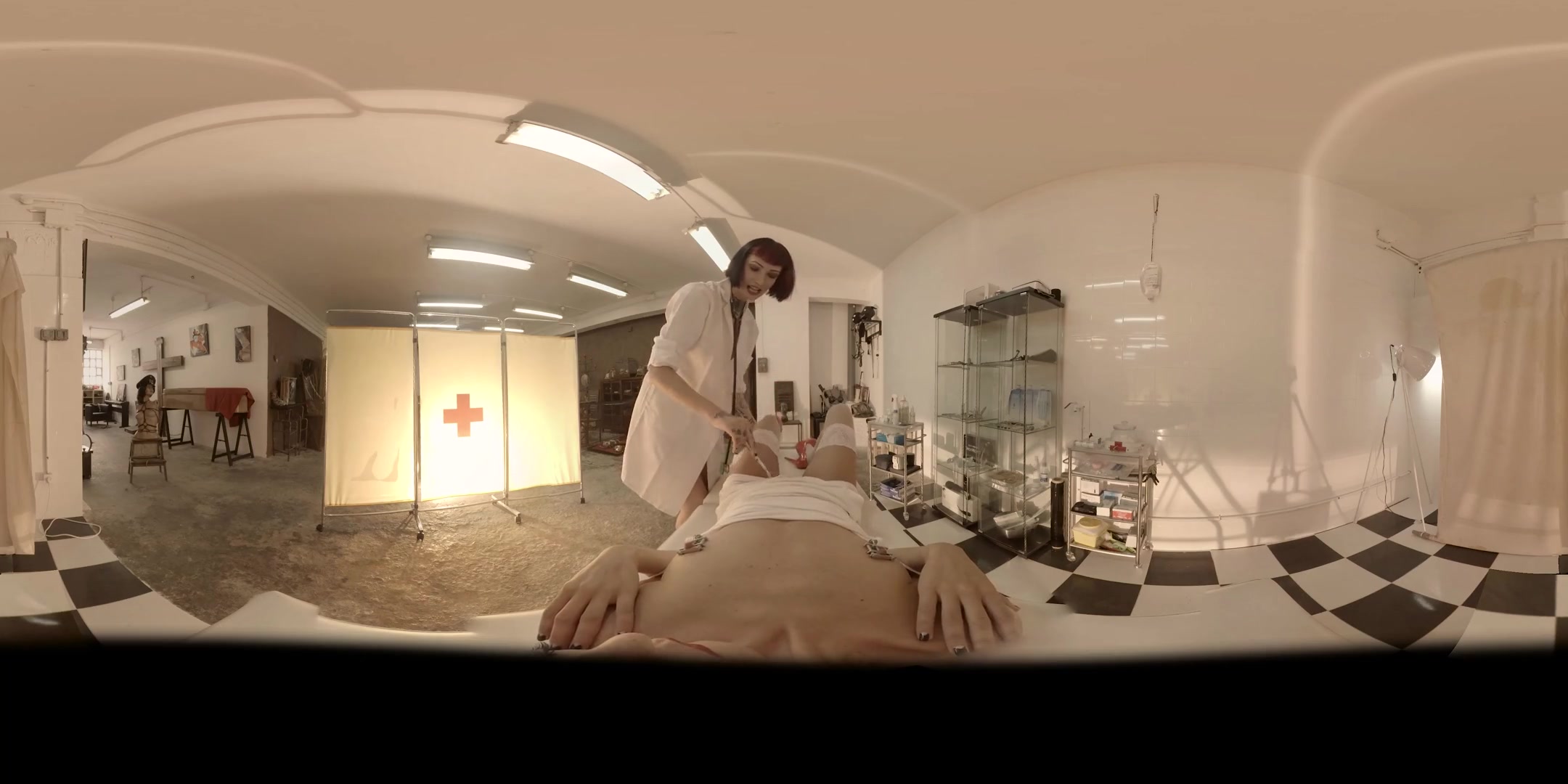 Valentina Bianco & Mistress Minerva in First-Sex Kit: Meet The Nurse - VirtualPorn360