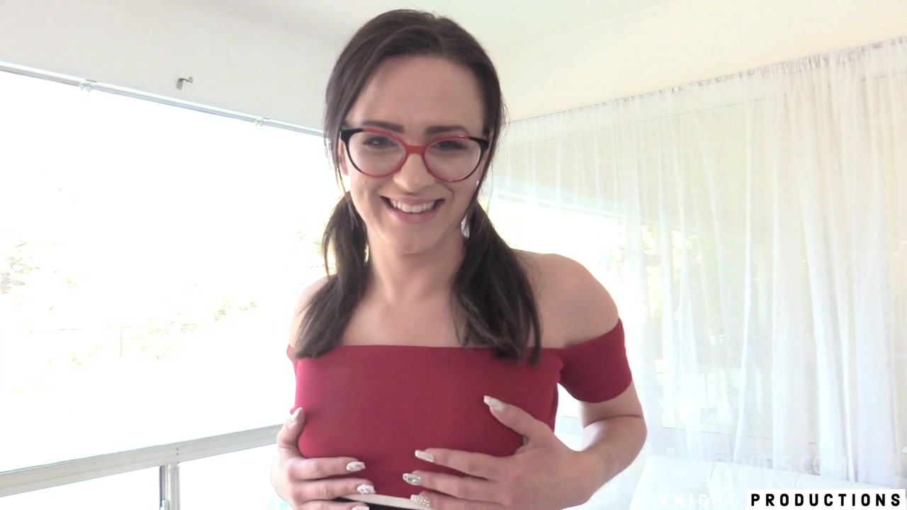 Alex More Gets Big Cock and Big Load on Her Glasses - PissVids