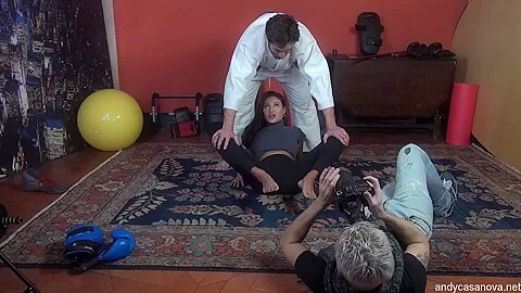 Backstage Dal Set Di Listruttore Di Karate - Sex Movies Featuring Andy Casanova