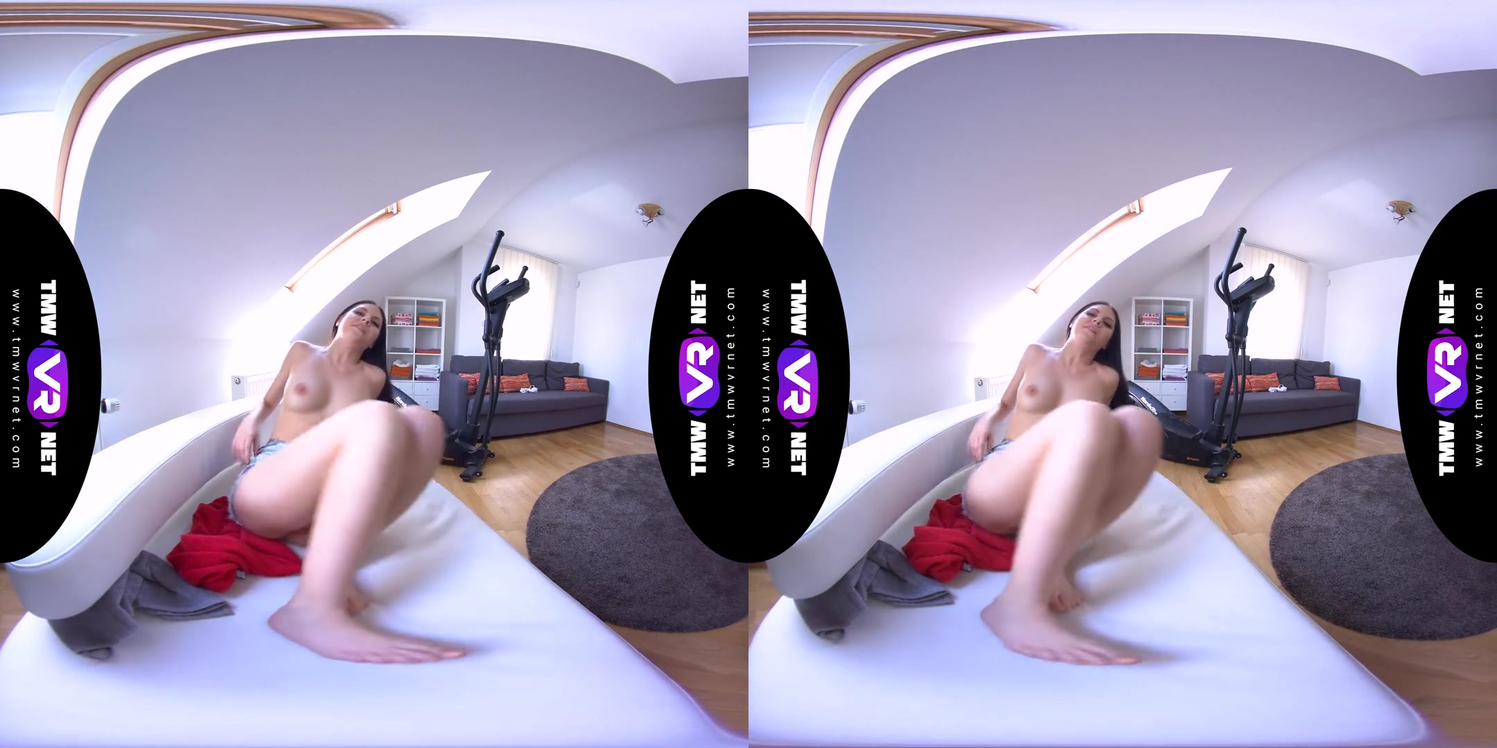 Rebecca Volpetti in Hard Orgasm After Hard Workout - TmwVRNet