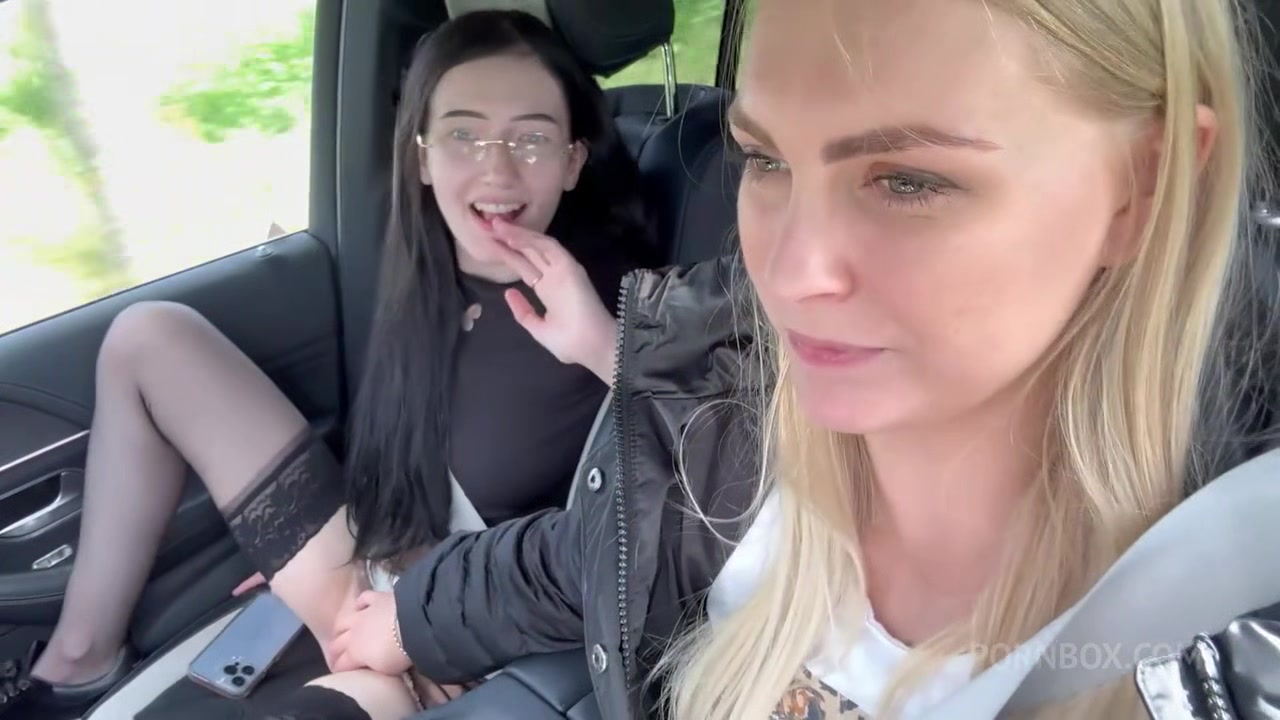Giving Her Drivers Lessons, But I End Up Fucking Her Somewhere Outdoor In The Back Of My Car