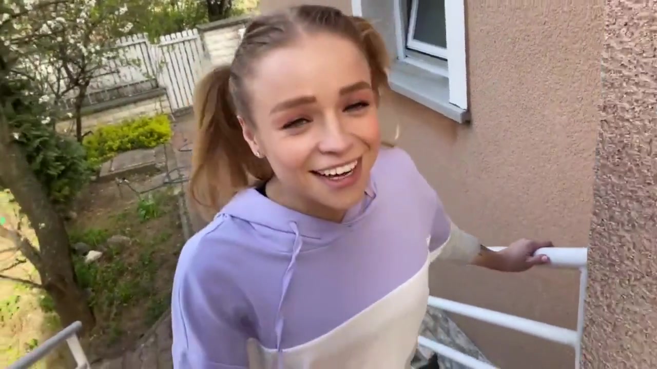 Alexa Flexy - Russian teen 18+ Blond With Huge Tits Fuck With After Running