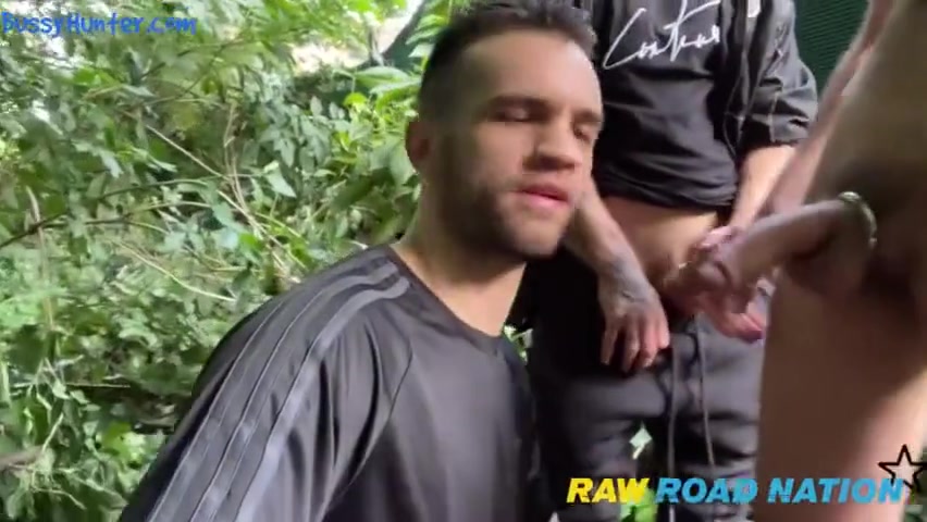 Guy In The Bushes Lubes Up His Sloppy Hole With Multiple Loads Of Cum Raw Road Nat