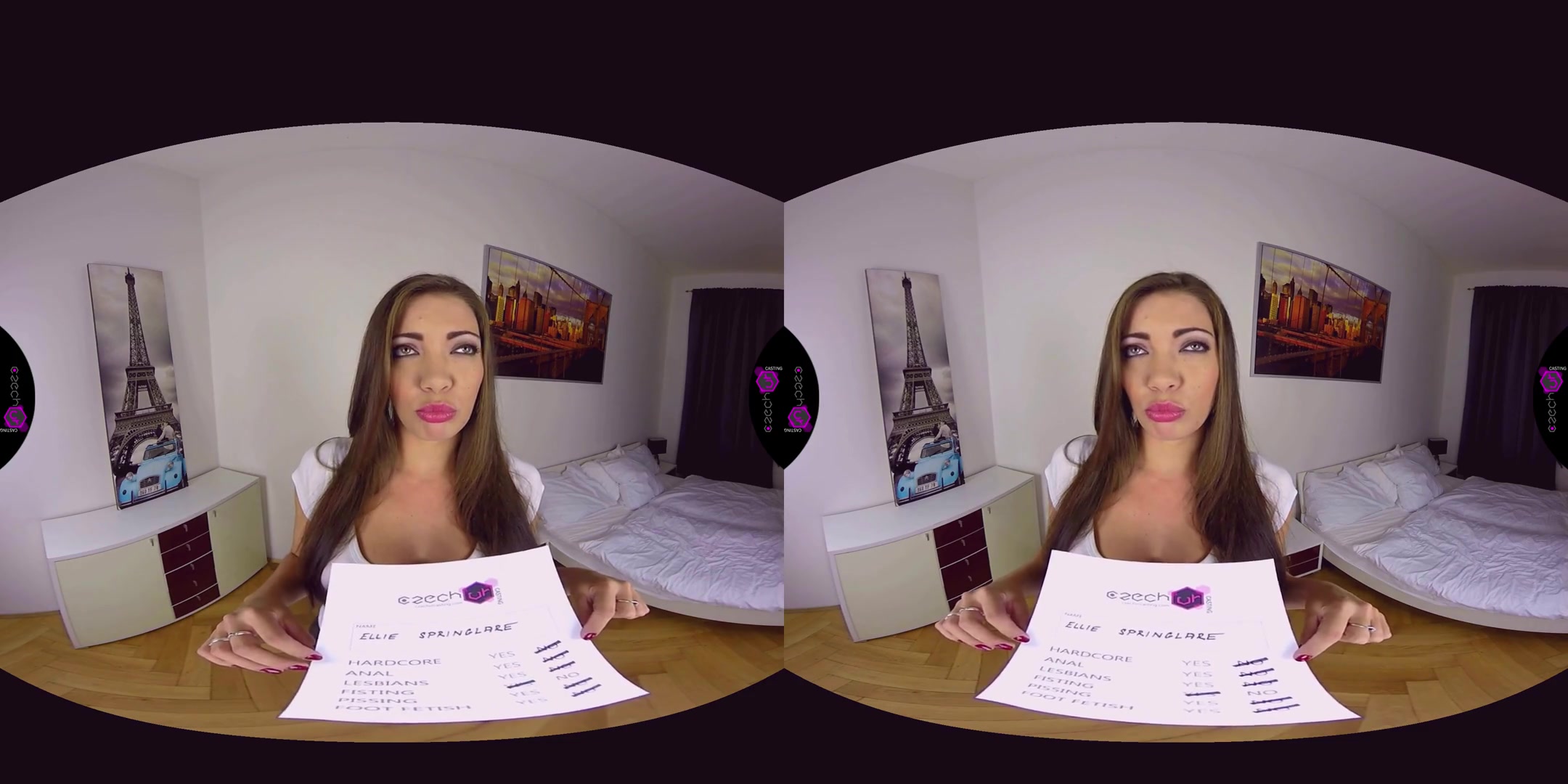 Ellie Springlare in Ellie Springlare Casting - CzechVRCasting