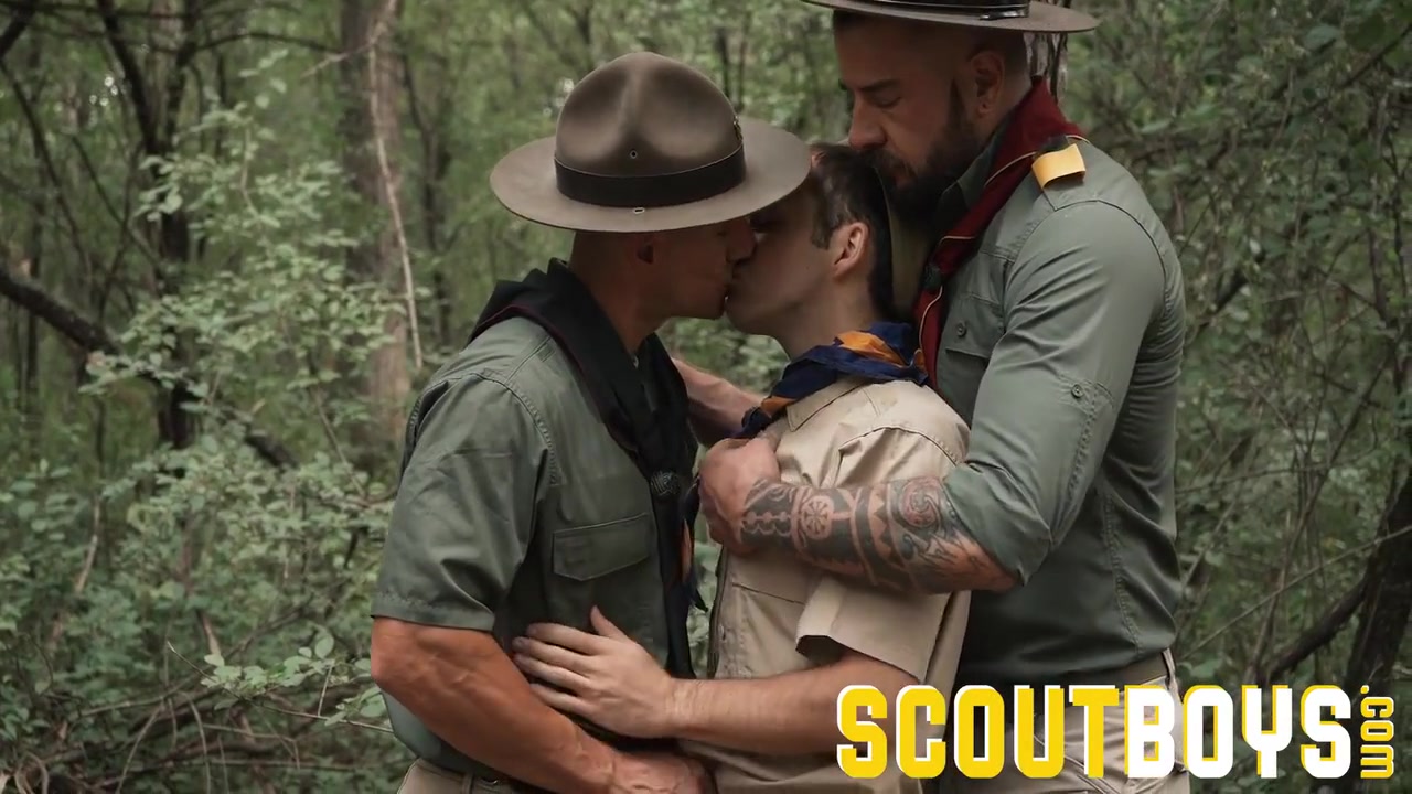 Jax Thirio In Gets Fucked In A 3way By Scoutmasters