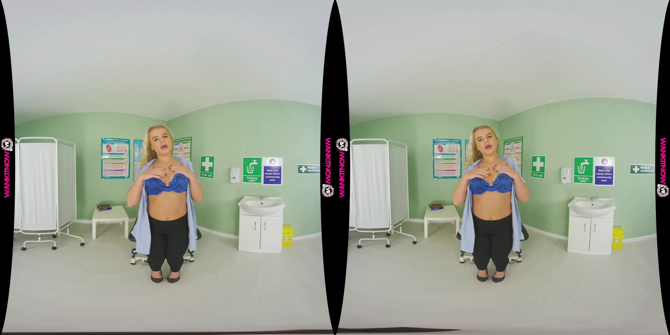 Full Body Examination featuring Dana E - WankitNowVR