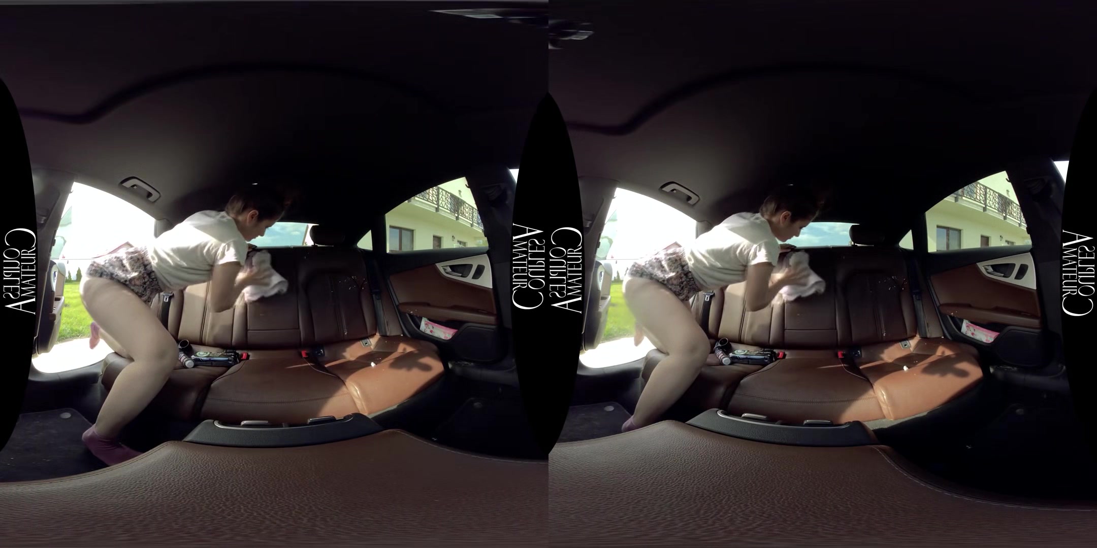 Backseat Quick Fuck - Amateur Boyfriend and Girlfriend 3D Porn