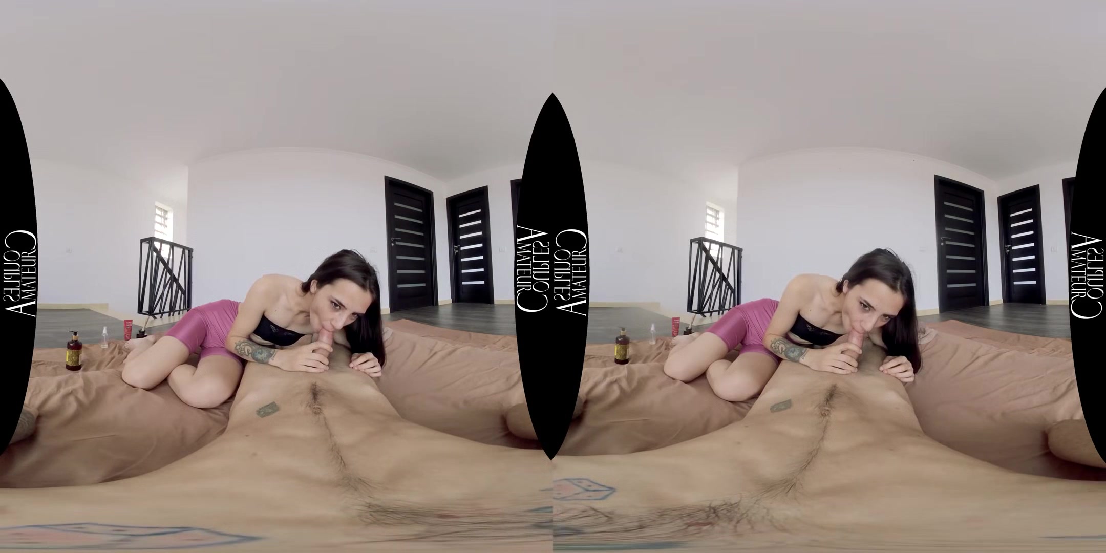 Hot Steamy Massage From A Hot Skinny Brunette - Amateur Brunette POV VR