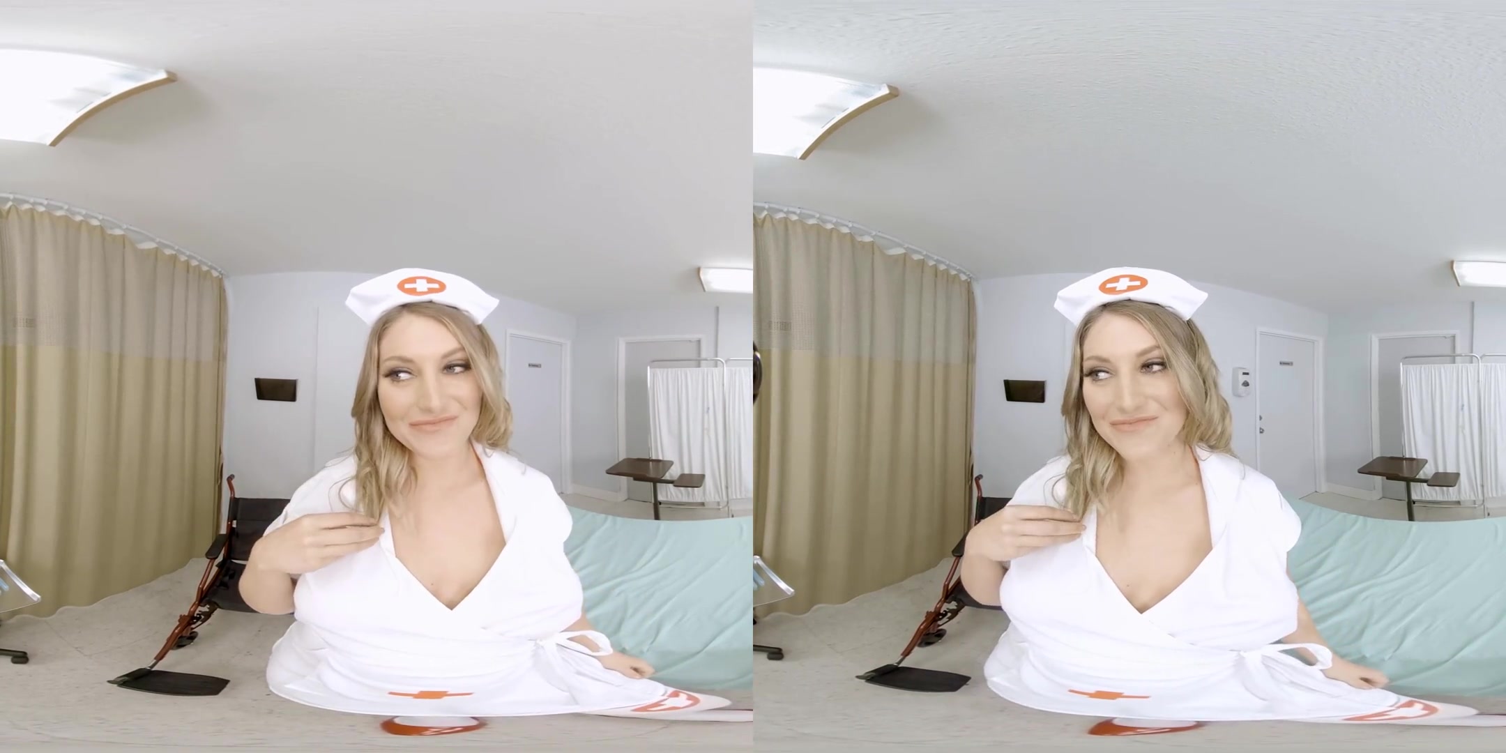 Naughty Medical Care - Horny Big Tit Blonde Nurse Slut