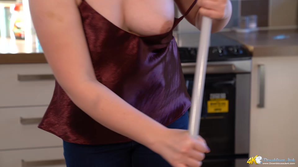 in Wank Then Leave - DownblouseJerk