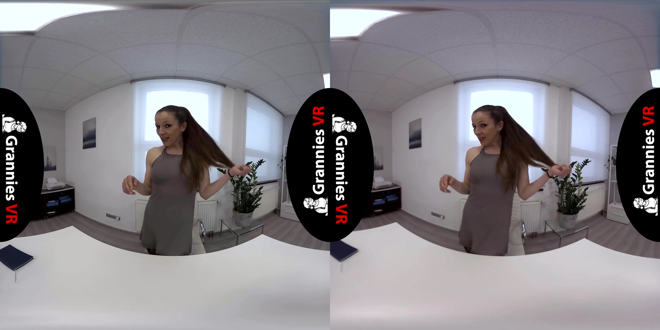 Valentina Ross Masturbates in the Office - Mature Close Up Fingering