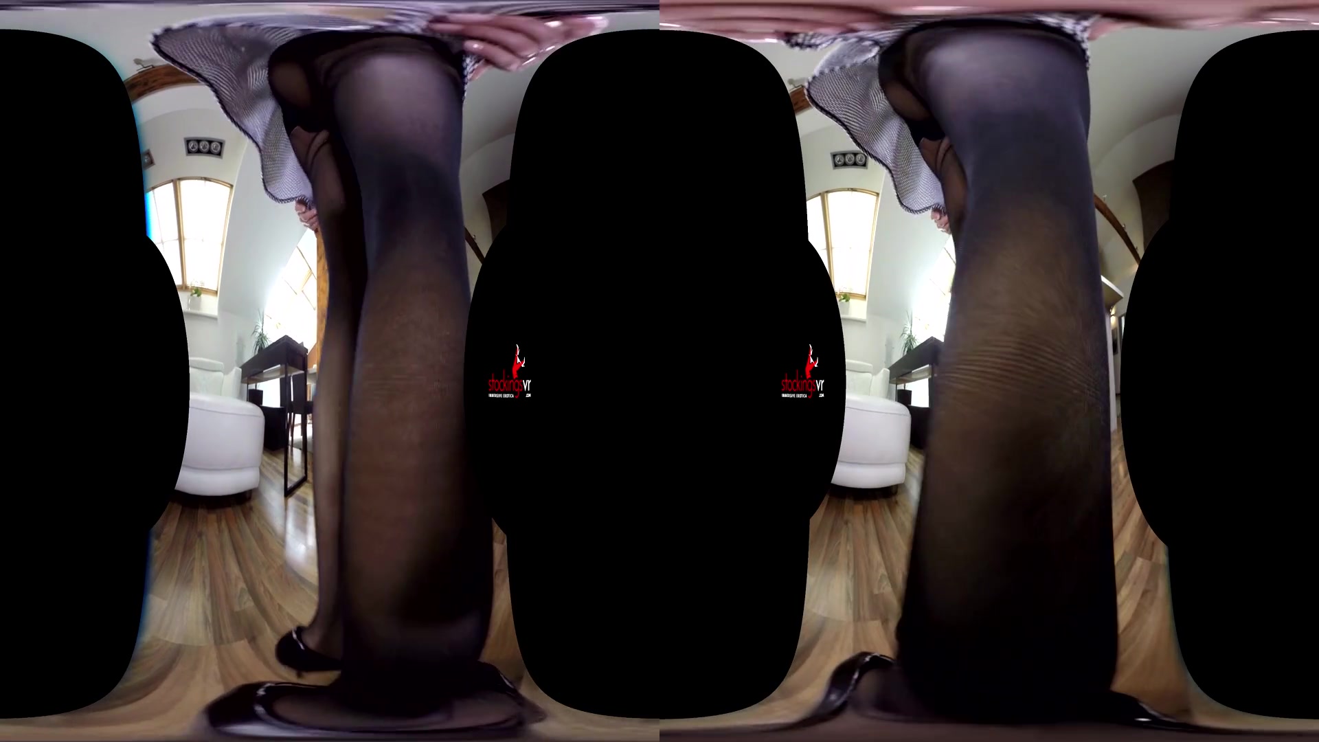 Annabelle Doll in Dirty Girl In Nylons Annabelle Doll - StockingsVR
