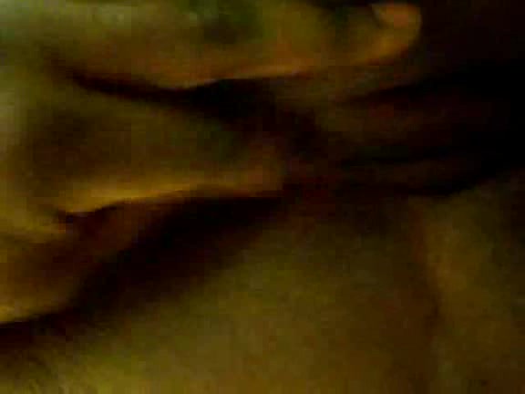 Pinkish interior of this big black cunt in the homemade clip