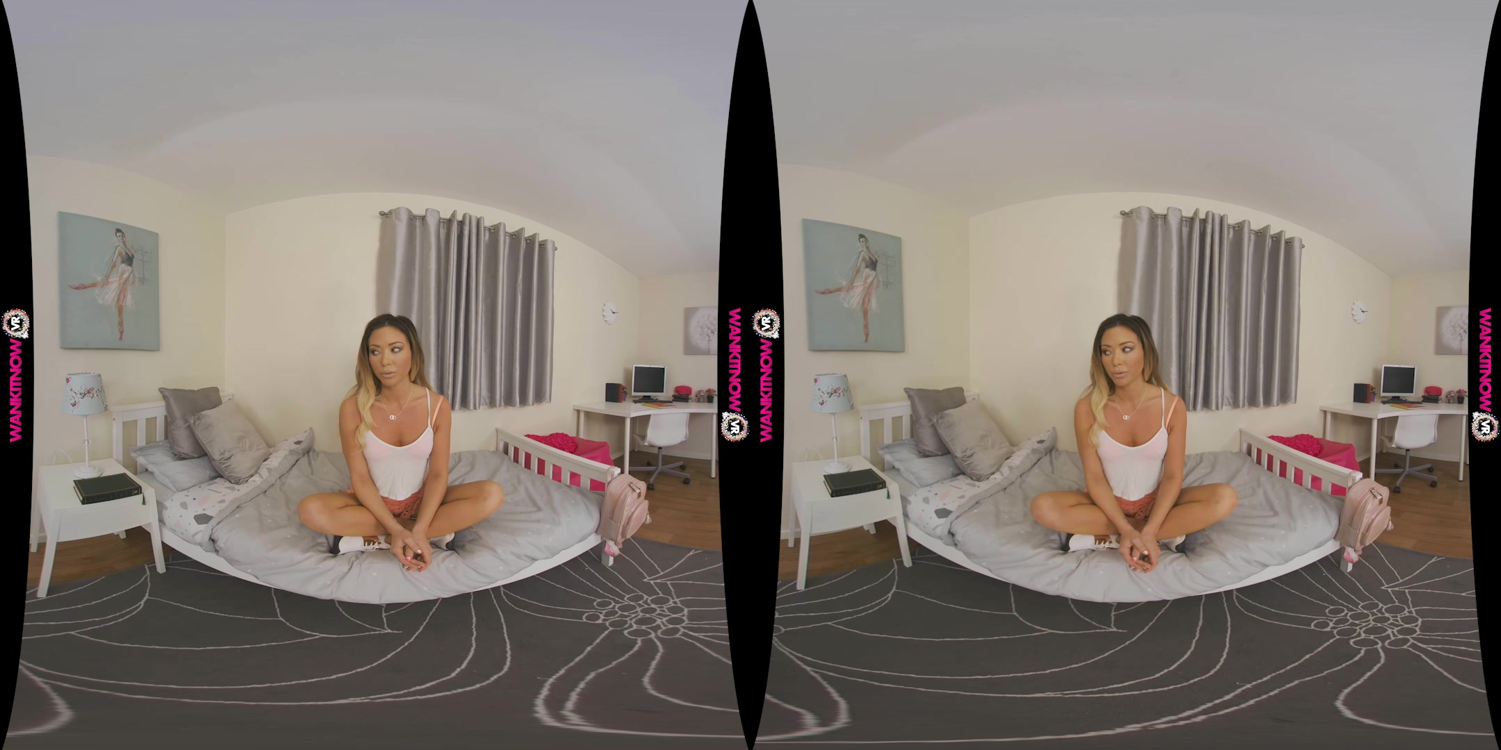 Webcam Wanker featuring Natalia Forrest - WankitNowVR